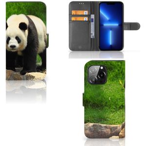 iPhone 13 Pro Telefoonhoesje met Pasjes Panda
