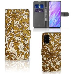 Wallet Case Samsung Galaxy S20 Plus Barok Goud