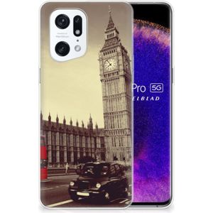 OPPO Find X5 Pro Siliconen Back Cover Londen