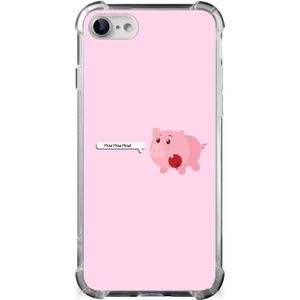 iPhone SE 2022/2020 | iPhone 8/7 Stevig Bumper Hoesje Pig Mud