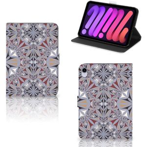 iPad Mini 6 (2021) Leuk Tablet hoesje  Flower Tiles