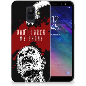 Samsung Galaxy A6 (2018) Silicone-hoesje Zombie Blood