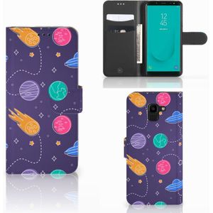 Samsung Galaxy J6 2018 Wallet Case met Pasjes Space