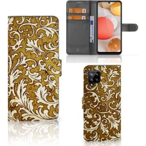 Wallet Case Samsung Galaxy A42 5G Barok Goud