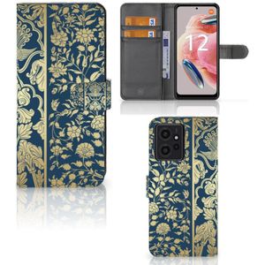 Xiaomi Redmi Note 12 4G Hoesje Beige Flowers