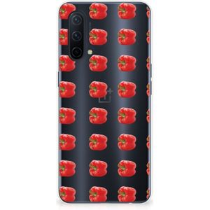 OnePlus Nord CE 5G Siliconen Case Paprika Red