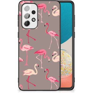 Samsung Galaxy A73 Dierenprint Telefoonhoesje Flamingo