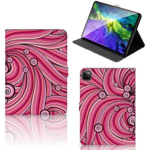 iPad Pro 11 2020/2021/2022 Hoes Swirl Pink