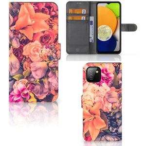 Samsung Galaxy A03 Hoesje Bosje Bloemen