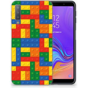 Samsung Galaxy A7 (2018) TPU bumper Blokken