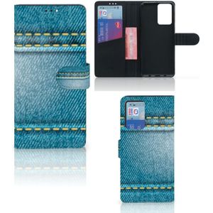 Xiaomi Redmi Note 10 Pro Wallet Case met Pasjes Jeans