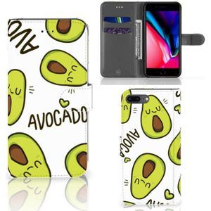 Apple iPhone 7 Plus | 8 Plus Leuk Hoesje Avocado Singing