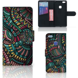 Huawei P10 Lite Telefoon Hoesje Aztec