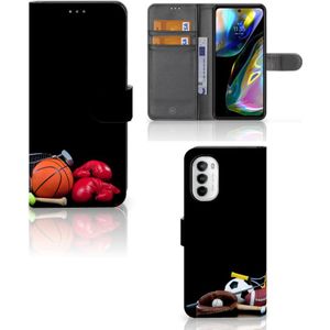 Motorola Moto G52 | Moto G82 Wallet Case met Pasjes Sports