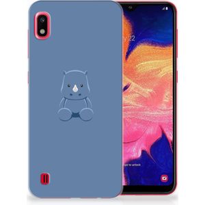 Samsung Galaxy A10 Telefoonhoesje met Naam Baby Rhino