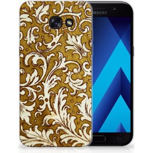 Siliconen Hoesje Samsung Galaxy A5 2017 Barok Goud