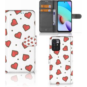 Xiaomi Redmi 10 Telefoon Hoesje Hearts