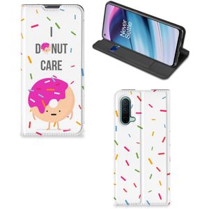 OnePlus Nord CE 5G Flip Style Cover Donut Roze