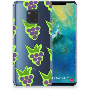 Huawei Mate 20 Pro Siliconen Case Druiven