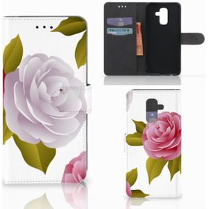 Samsung Galaxy A6 Plus 2018 Hoesje Roses