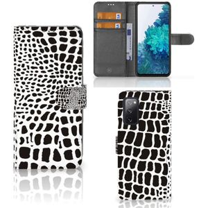 Samsung Galaxy S20 FE Telefoonhoesje met Pasjes Slangenprint