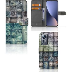 Wallet Case met Pasjes Xiaomi 12 Pro Spijkerbroeken