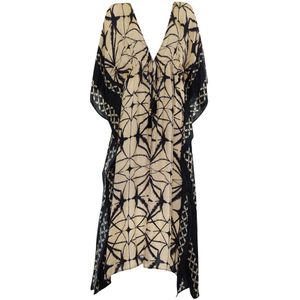 Opera dames zomer jurk - blouse 63612 zwart - S