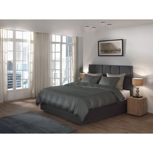 Yellow dekbedovertrek Suite New York Tencel grey - 2-persoons 200x200/220cm + 2 slopen