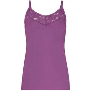 Ten Cate Secrets dames spaghetti Lace top kant purple orchid - XL