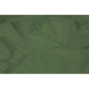 Kayori bio-flanellen splittopper hoeslaken (tot 12cm, groen) - 180x210/220