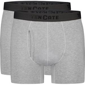 Ten Cate Basics men boxershort (2pack - light grey melee) - 6 (L)