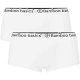 Bamboo Basics hipster Iris (wit, 2-pack) - M