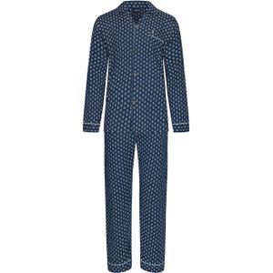 Robson katoenen heren pyjama dark blue 27232-710-6 - 58