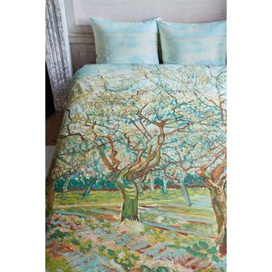 Beddinghouse x Van Gogh Museum Orchard dekbedovertrek - Eenpersoons - 140x200/220 - Naturel