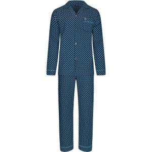 Robson katoenen heren pyjama dark blue 27232-708-6 - 60