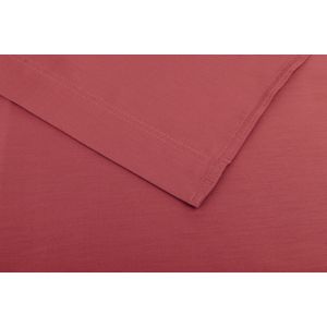 Zo! Home laken Satinado 160x290cm satijn spicy red