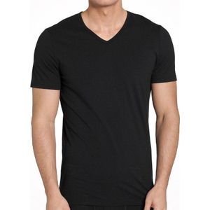 Sloggi Men Evernew t-shirt (v-hals, zwart) - 6 (L)