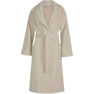 Vandyck badjas Prestige Uni (stone, unisex) - S