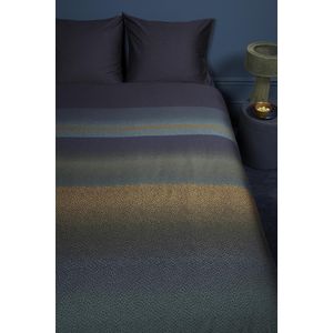 Beddinghouse dekbedovertrek Lenny satijn blue - 1-persoons 140x200/220cm  1 sloop