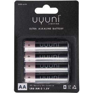 Uyuni AA-batterij 1,5V 2300mAh 4-pack