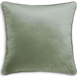 Heckett velours sierkussen Original Pillow 48x48cm sage green