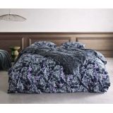 Essenza dekbedovertrek Bernice darkest blue twill - lits-jumeaux 240x200/220  2 slopen