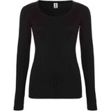 Ten Cate dames thermo shirt Lange mouw  - M  - Zwart