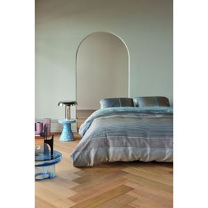 Kardol dekbedovertrek Charlottesville satijn blue grey - lits-jumeaux 240x200/220 + 2 slopen