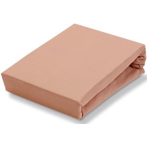 Vandyck hoeslaken jersey Supreme praline | tot 30cm - 180/200x200/220