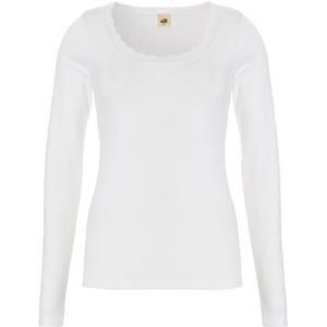 Ten Cate Thermo Women shirt long sleeve kant snow white - S