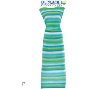 Sunflair dames zomer jurk 73309 turquoise - 40