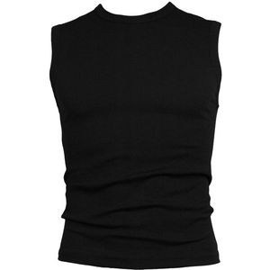 Beeren mouwloos shirt (zwart) - 5 (M)
