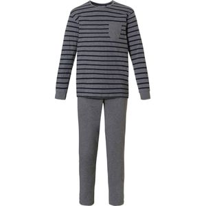 Pastunette heren pyjama dark grey 2399-603-2 - 8 (XXL)