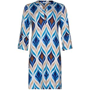 Pastunette dames beachdress knoopjes blue 311251-308-1 - 38